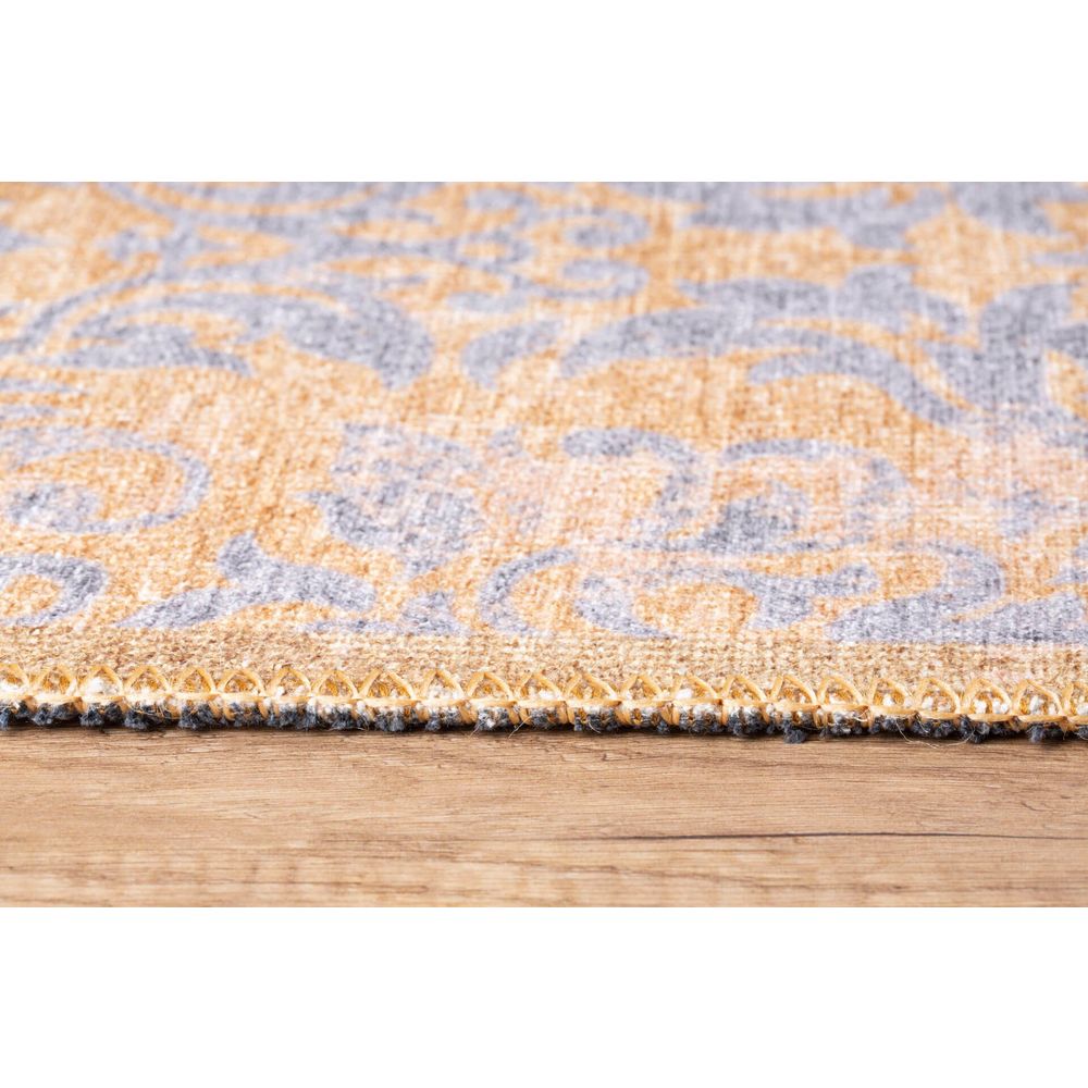 Šareni Hodnički Tepih Blues Chenille - Žuta AL 319 (75 x 230 cm) slika 6