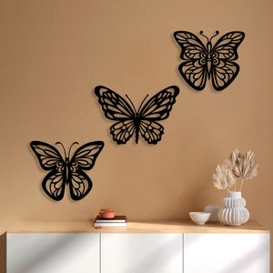 Wallity Metalna zidna dekoracija, Butterflies 3