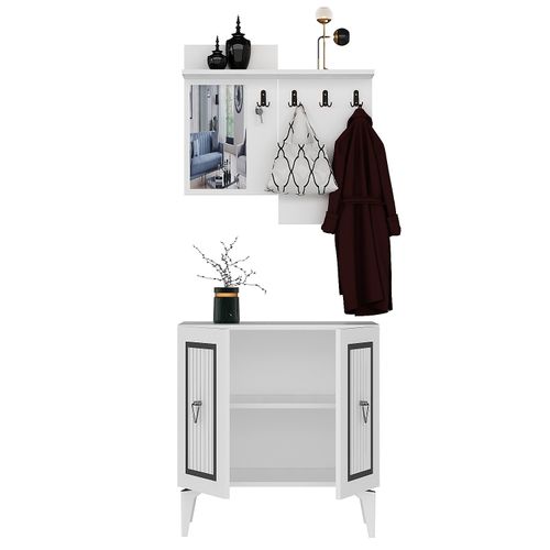 Masal - White, Silver White
Silver Hall Stand slika 5