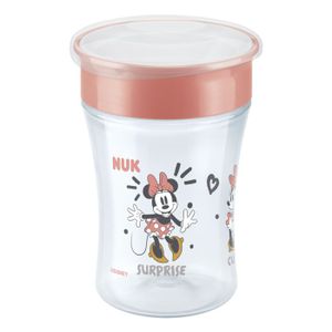 NUK Čaša Evolution Magic Cup 8m+ 230ml, Minnie - Crvena