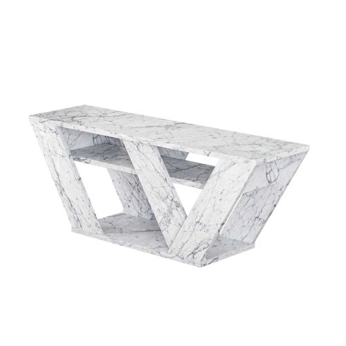 Pipralla - Carrara Marble Carrara Marble TV Stand slika 4