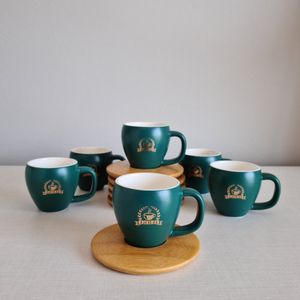 Šolja SET ESPRESSO 6/1 B001 - Green - N02