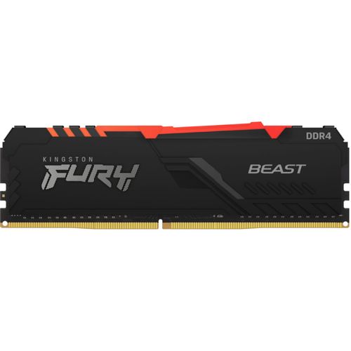 KINGSTON DIMM DDR4 16GB (2x8GB kit) 3200MT/s KF432C16BB2AK2/16 Fury Beast RGB slika 1