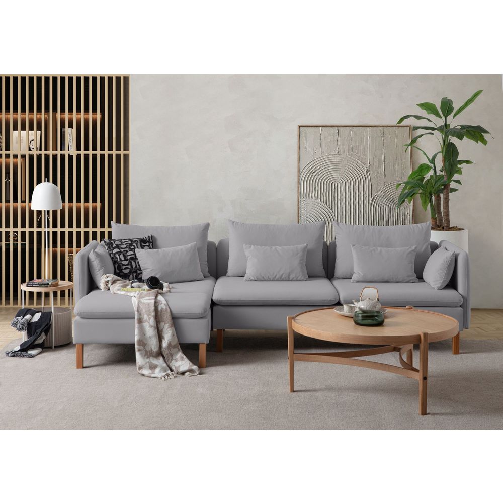 Ugaona Sofa Flexy Relax - Siva slika 2