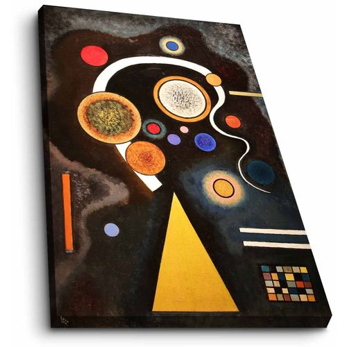 4570KANDINSKY014 Multicolor Decorative Canvas Painting slika 2