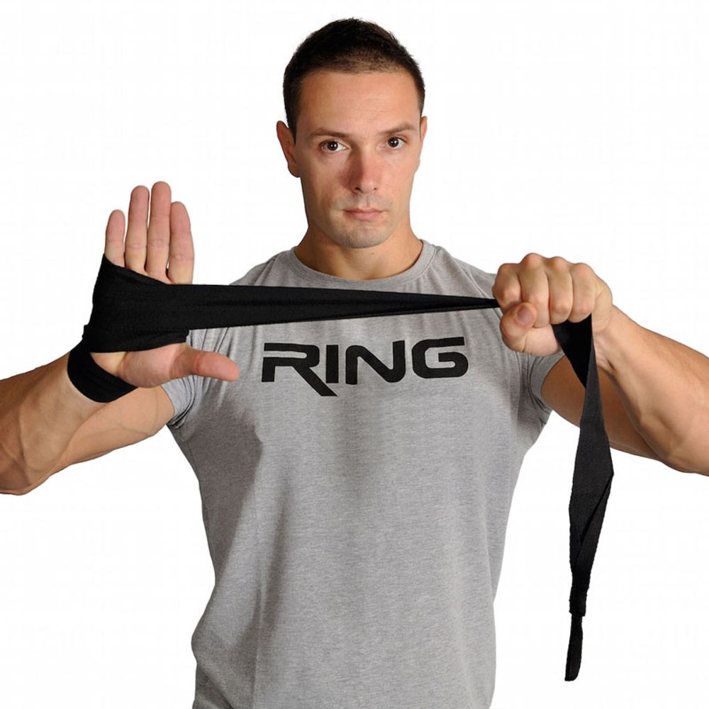 Ring Bandaža za ruke 2x2,5m, Crna slika 2