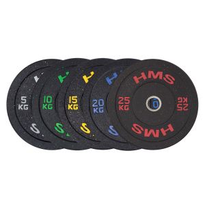 Htbr25 olimpijski ploč - branik 25 kg hms (crveni)