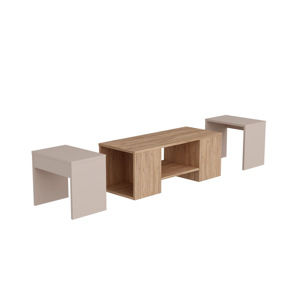 Set stolova Sartos - boje atlanski bor i bež slika 8