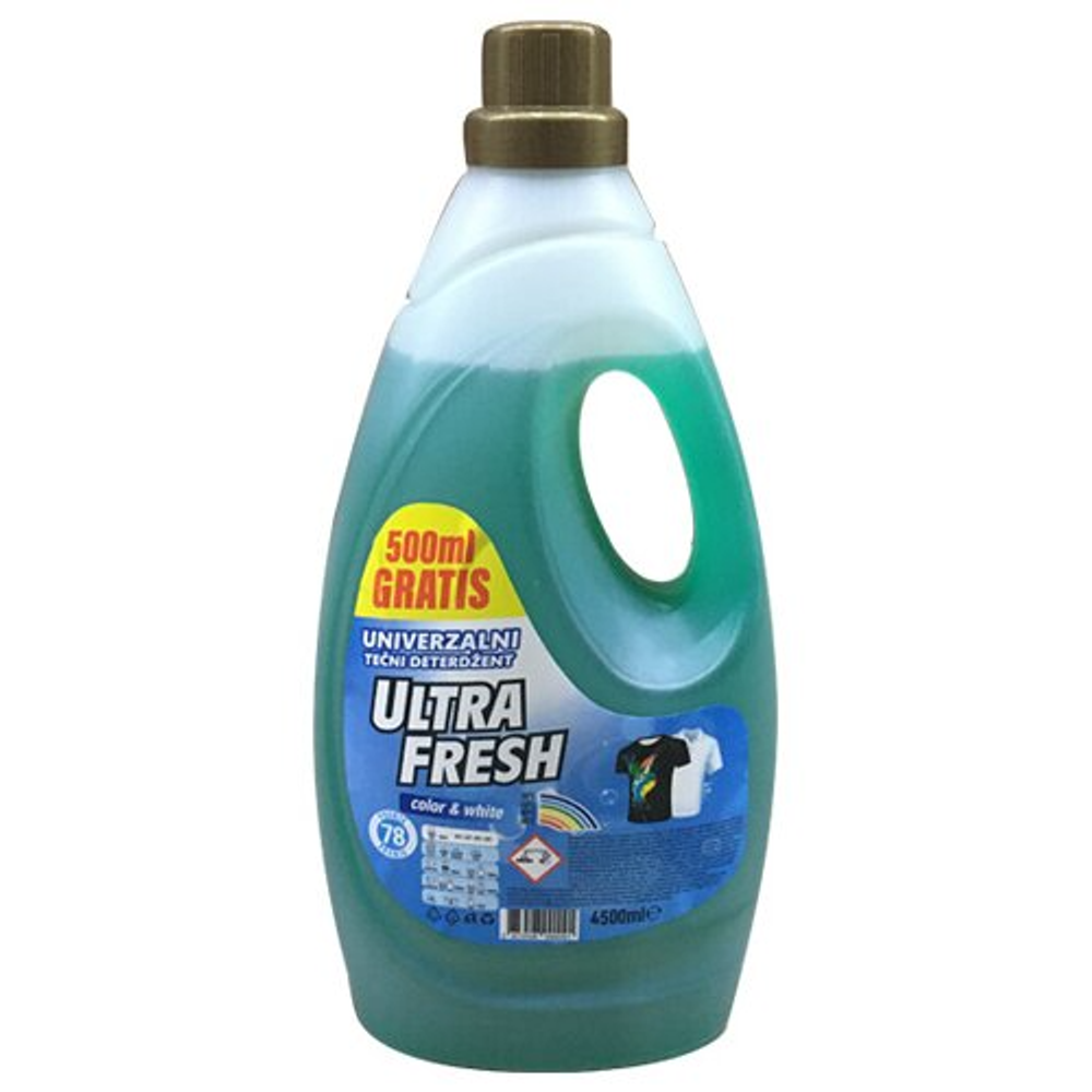 Dita Ultra Fresh tekući deterdžent za veš Color&White 4,5l slika 1