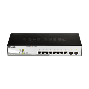 LAN Switch D-Link DGS-1210-10P/E 10/100/1000 8PoEport/2SFP Smart