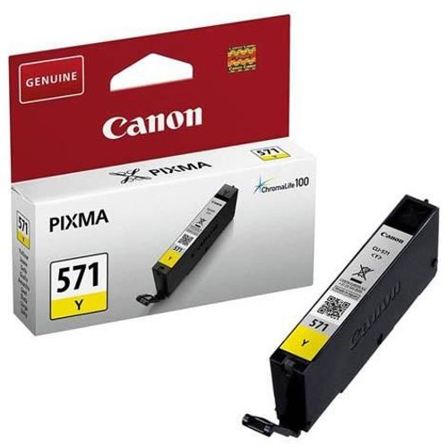 Tinta Canon CLI-571, yellow, 340 str. / 7 ml slika 2