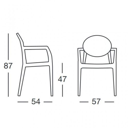 Dizajnerska stolica — IGLOO slika 4