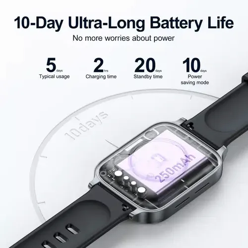 JoyRoom - SmartWatch Fit-Life (JR-FT3) - 1-83 inča- Bluetooth 5.1- Health Assistant- IP68- 250 mAh - tamno sivi slika 2