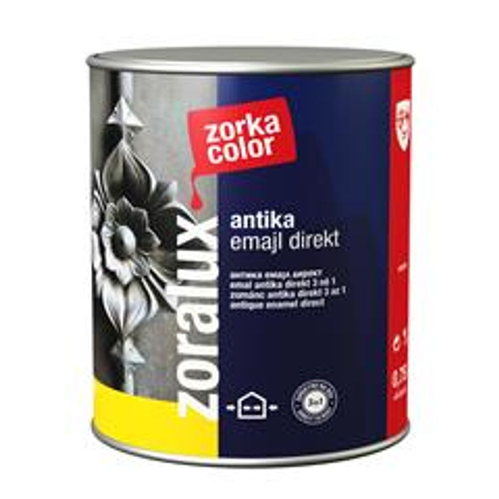Emajl Antika Direkt 0.70 L 3U1 Crna-Antika slika 1