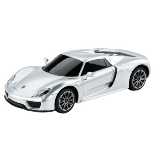 Licencirani auto na daljinsko upravljanje Porsche 918 Spyder 1:24 - srebrni slika 2