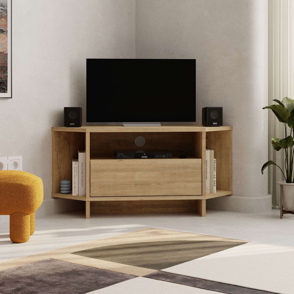TV Stalak Viva u boji safirnog hrasta slika 3
