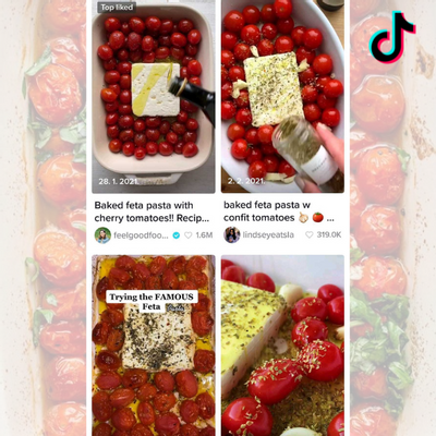 Viralni recept s TikToka - tjestenina s feta sirom i cherry rajčicama