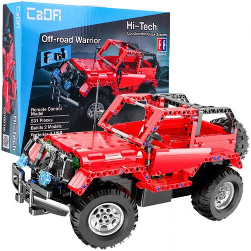 Auto na daljinsko upravljanje  R/C Off-road - crveni slika 1