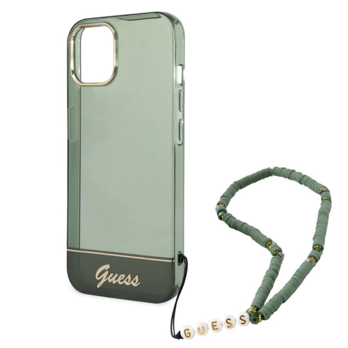 Maska Guess Hc IML Electro Cam Strap za iPhone 14 Plus 6.7 zelena (GUHCP14MHGCOHA) slika 1