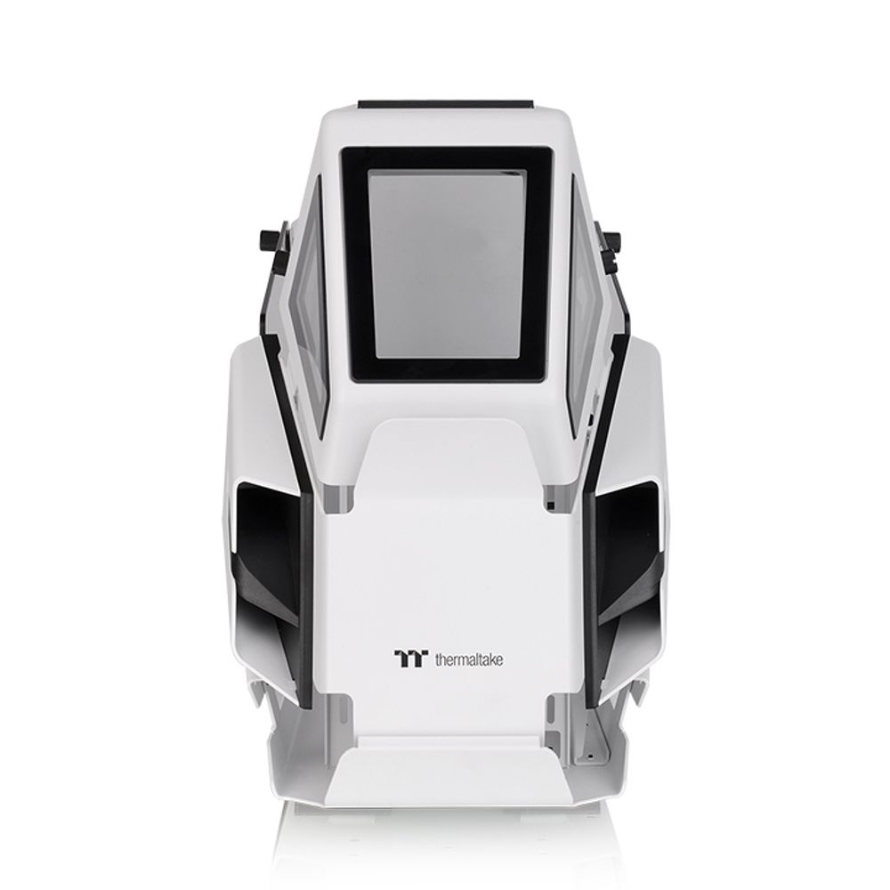 Thermaltake AH T200 SnowmATX, 2x TG panels, white slika 2