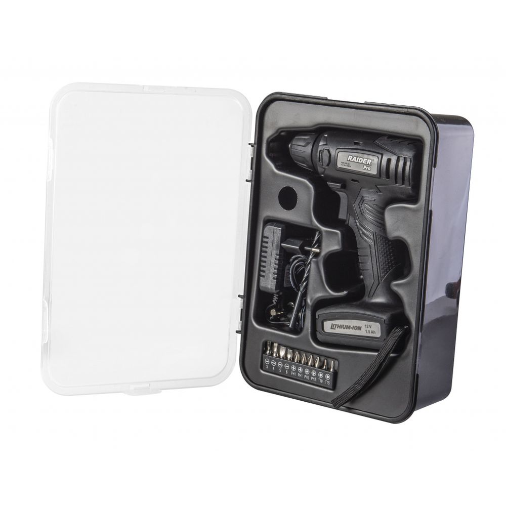 RAIDER Akumulatorska bušilica RDP-CDL30 Black Edition slika 2