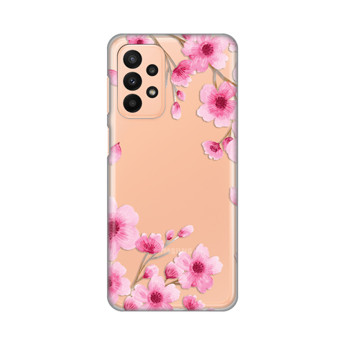 Torbica Silikonska Print Skin za Samsung A235F Galaxy A23 4G/5G Rose Flowers slika 1