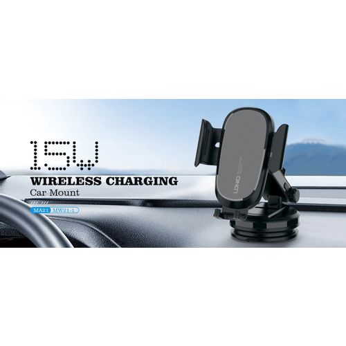 LDNIO MOBILE PHONE HOLDER & CHARGER WIRELESS 15W MW21 slika 4