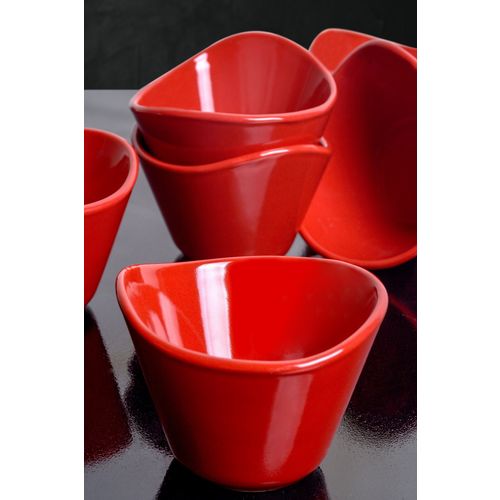Hermia Concept Set zdjelica (6 komada), Tigela Red Snack Bowl 11 Cm 6 Pieces slika 1