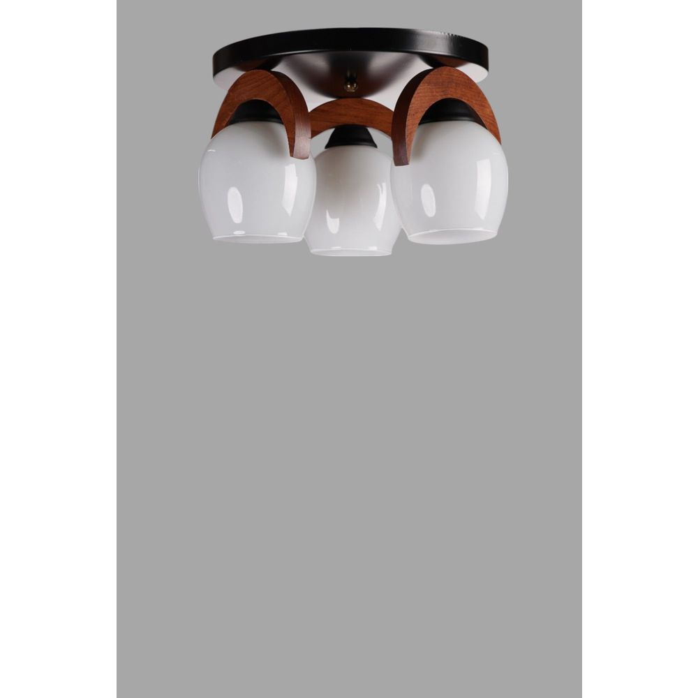 Opviq Luster 105, Bijela, Orah, Crna slika 3
