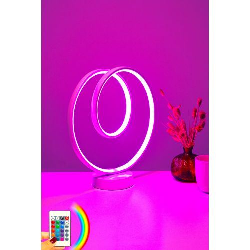 Opviq Stolna svjetiljka, Cezanne White - Multicolor Light slika 5