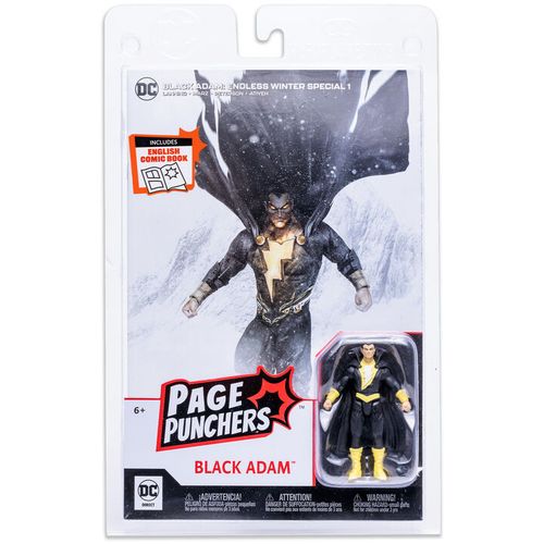 DC Comics Comic Endgless + Black Adam figure 7cm slika 1