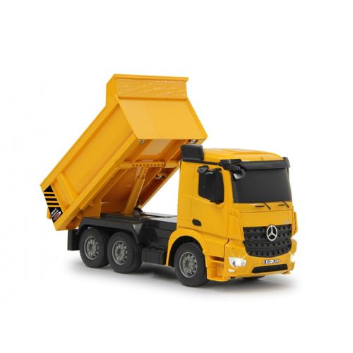 Jamara kamion na daljinsko upravljanje, kiper Mercedes Arocs, žuti 1:26 slika 9