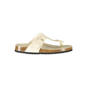 LAURA BIAGIOTTI WOMEN'S WHITE SLIPPER FOOTWEAR