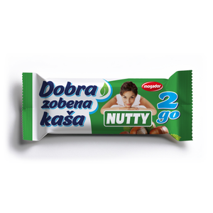 Dobra zobena pločica Nutty GO 40g x 20kom, xxl