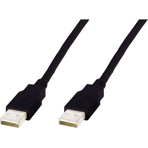 Digitus USB kabel USB 2.0 USB-A utikač, USB-A utikač 5.00 m crna  AK-300101-050-S slika 1