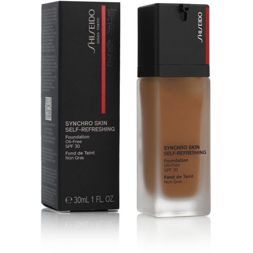 Shiseido Synchro Skin Self-Refreshing Foundation Oil-Free SPF 30 (510 Suede) 30 ml slika 2