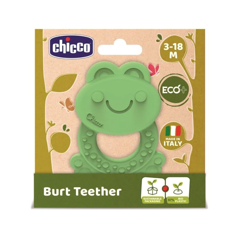 Chicco Glodalica za zube ECO+ Burt Teether 3-18mj slika 1