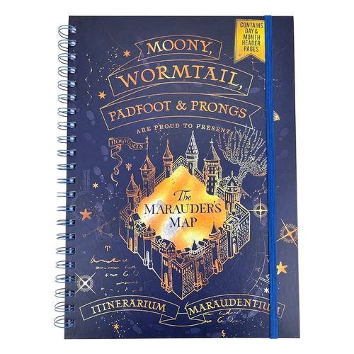 Harry Potter (Marauders Map) A4 Wiro Notebook slika 1