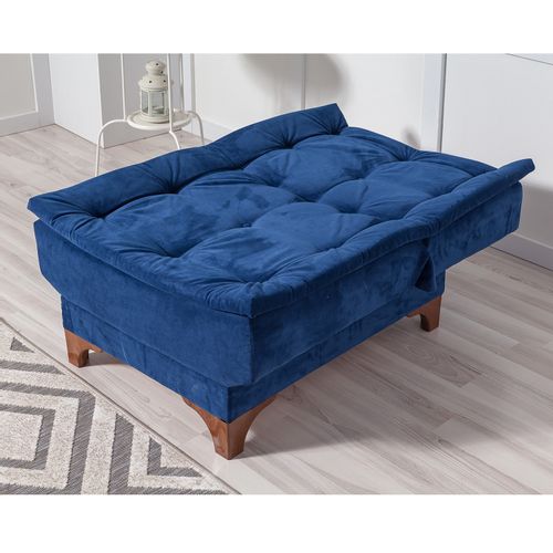 Atelier Del Sofa Naslonjač, Kelebek Berjer - Dark Blue slika 3