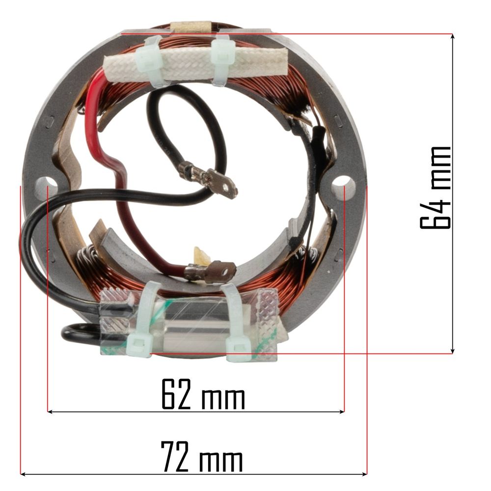 Stator za frezu PM-GGE-1700M-SN slika 3