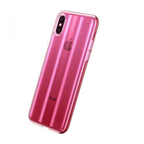 Maska Baseus Aurora za iPhone XS MAX pink slika 1