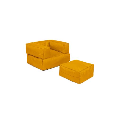 Atelier Del Sofa Vreća za sjedenje, Kids Single Seat Pouffe - Orange slika 9