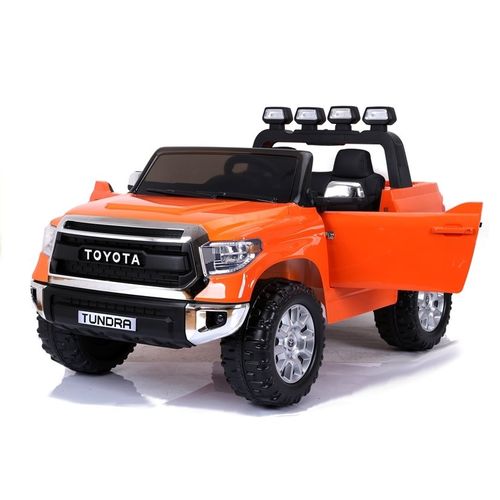 Licencirani auto na akumulator Toyota Tundra - dvosjed - narančasta slika 6