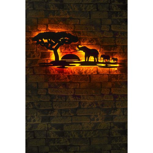 Wallity Safari - Å½uto-Crvena Dekorativna LED Rasveta slika 2