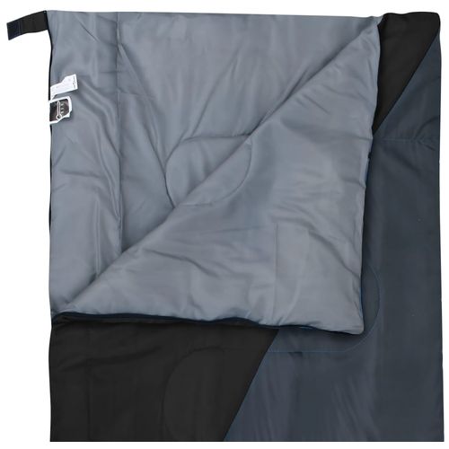 Lagane pravokutne vreće za spavanje 2 kom crne 1100 g 10 ℃ slika 19
