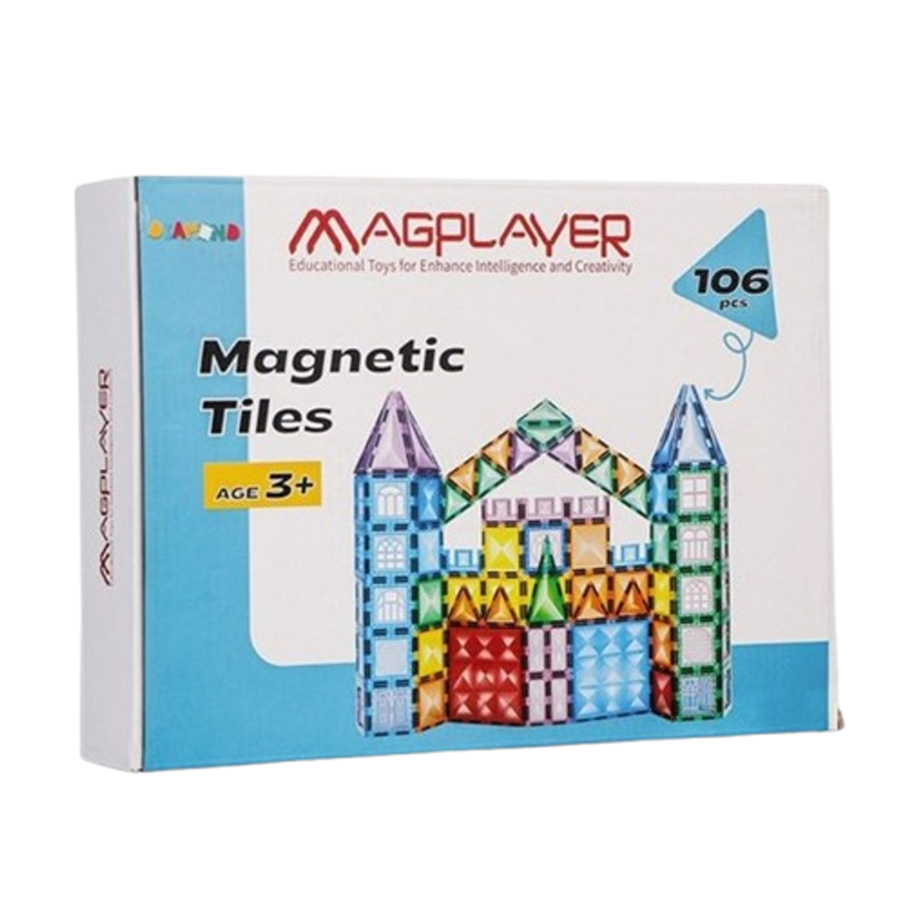Magplayer Magnetne pločice za slaganje 106kom slika 1