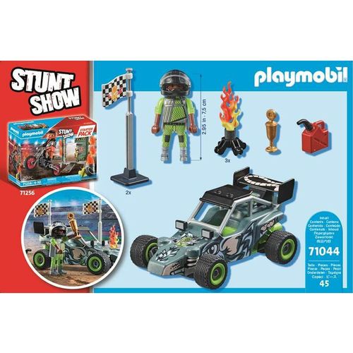 Playset Playmobil Stuntshow Racer 45 Dijelovi slika 3