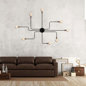 Truva - N-701 Crna Brončana Zidna Lampa