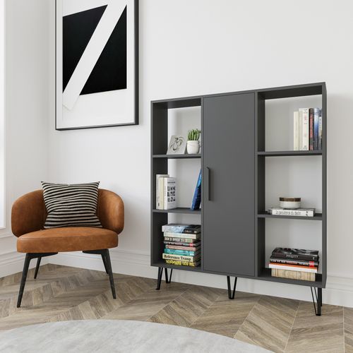 Peoria - Anthracite Anthracite Bookshelf slika 2