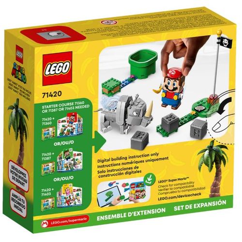 Lego Super Mario Rambi The Rhino Expansion Set slika 2